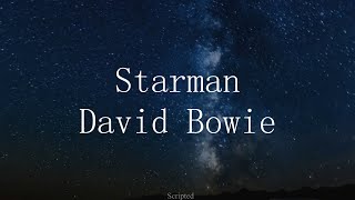 David Bowie  Starman  Subtitulada Español  Inglés [upl. by Attelrac]