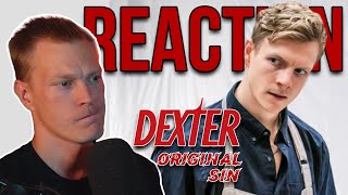 KILLER new show  Dexter Original Sin Official Trailer REACTION [upl. by Kidd]