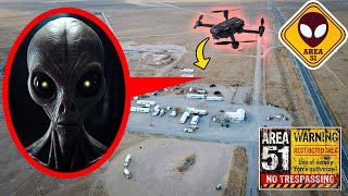 DRONE CATCHES ALIEN AT AREA 51  YOU WONT BELIEVE WHAT MY DRONE CAUGHT AT AREA 51 [upl. by Fae]