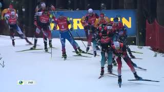 Biathlon Oberhof Mens Mass Start 12012020  2019–20 Biathlon World Cup [upl. by Addy]