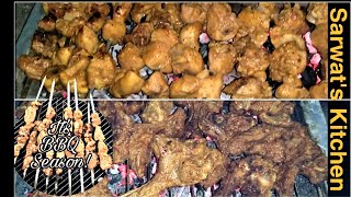 BBQ Party🤩  Chicken Tikka BBQ  Grilled Mutton Chops Recipe With BBQ techniquesTips [upl. by Sorac655]