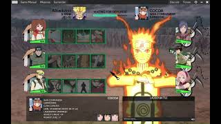 Naruto Arena App No friendlies damage and Damage Reduction Teams [upl. by Seadon]