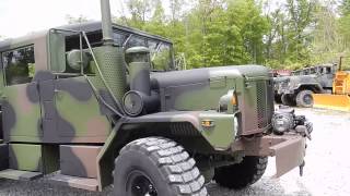 M35A3 Custom crew cab by CampC Equipment [upl. by Yentterb562]