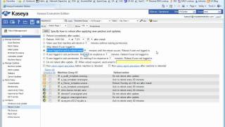 Kaseya Patch Management  The Four Steps To Patch Management Pt 2 [upl. by Atilrahc]