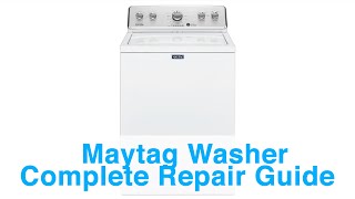 Maytag Washer Complete Repair Guide  Includes Error Codes and Troubleshooting [upl. by Maximilianus812]