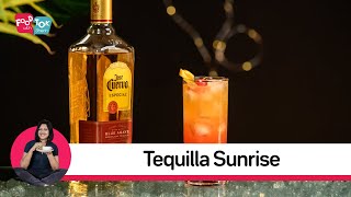 Perfect Tequila Sunrise Cocktail Recipe  Make Tequila Sunrise At Home  Cocktail Recipes At Home [upl. by Sofko]