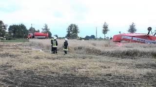 Doppeldecker stürzt in Brandenburg ab [upl. by Dutchman]