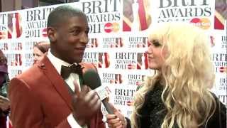 Labrinth talks to Goldierocks on the Red Carpet  BRIT Awards 2011 [upl. by Fowkes]