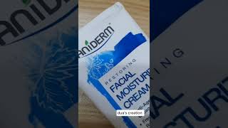 SanidermFacial Moisturising Cream short2024youtubeshort [upl. by Atekin]