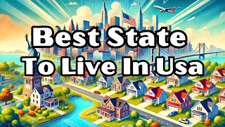 Best States to Live in the United States 2024  Top 10 Reasons [upl. by Vernen]