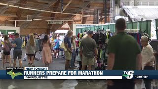 Runners prepare for Marquette Marathon [upl. by Bille547]