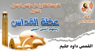 عظة ارسلهم اثنين اثنين للقمص داود حليم كاهن كنيسة مار مرقس بأسوان قداس الاحد ١٤  ٧  ٢٠٢٤ م [upl. by Best]