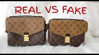 HOW TO SPOT FAKE POCHETTE METIS REVERSE MONOGRAM [upl. by Artenal]