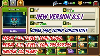 Plants vs Zombies 2 PPdat 851 Level 1 Unlock All Plant amp Multiple Profiles [upl. by Kannav]