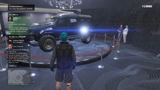 Grand Theft Auto V won car at casino [upl. by Leinadnhoj]