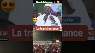 Ousmane Sonko parle sur la transhumance senegal pastef [upl. by Dorry]