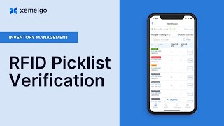Xemelgo Solutions  RFID Picklist Verification [upl. by Idnym]