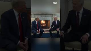 Biden Trump meet at White House for traditional power transfer ceremony [upl. by Natek]