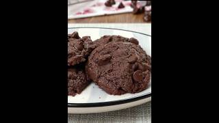 Chewy fudgy and chocolatey 3Ingredient Nutella Cookies shorts recipe [upl. by Atterbury]