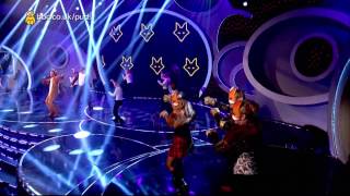 Ylvis  The Fox on BBC quotChildren in Need 2012quot UK [upl. by Flan]