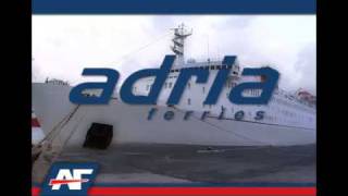 Italia Albania traghetti Ancona Durazzo e Bari Durazzo ADRIA FERRIES [upl. by Attenor]