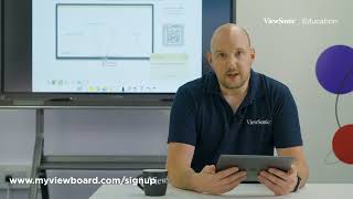 myViewBoard Whiteboard for iOS  ViewSonic Education [upl. by Donahoe]