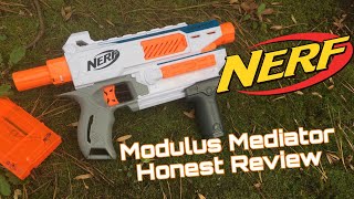 Honest Review Nerf Modulus Mediator Compact Pump Action [upl. by Schoening]