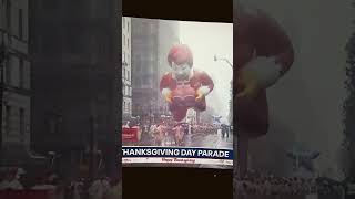 Ronald McDonald at the Thanksgiving parade 2024 [upl. by Aistek639]