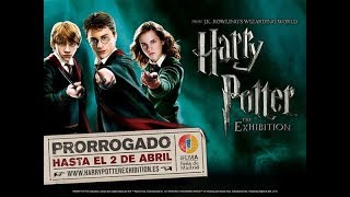 Exposición Harry Potter the exhibition Madrid [upl. by Alekahs393]