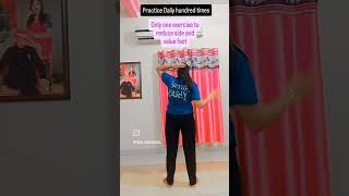 Only one exercise reduce your side and belly fat viralvideo yogabyavantika [upl. by Marice29]