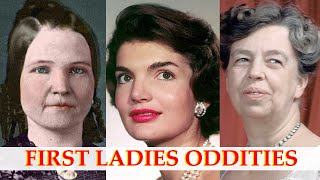 FIRST LADIES Most Bizarre Facts TOP12 The Quirkiest Secrets [upl. by Enelram]