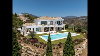 Exceptional Villa with Home Gym Indoor Pool and Scenic Views for Sale in El Herrojo Benahavis [upl. by Toulon]