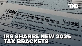 IRS announces 2025 tax brackets How it impacts your filings [upl. by Anirpas]