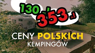 CENY POLSKICH KEMPINGÓW NA SEZON LETNI 2024 [upl. by Sicnarf443]