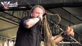 Brutal Assault 20  Decapitated live 2015 [upl. by Ahseid]