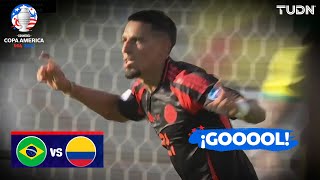 ¡SE EMPATÓ Gran gol de Muñoz para Colombia  Brasil 11 Colombia  Copa América 2024  J3  TUDN [upl. by Eanram]