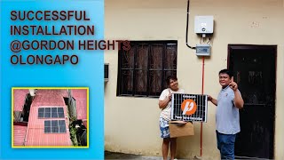 EP26  Solar Power Installation 3KW Grid tie System Gordon Heights Olongapo [upl. by Meier]