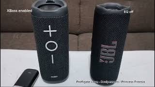 TRIBIT StormBox 2 vs JBL Flip 6 No voiceovers only sound testing tribit jbl bluetooth [upl. by Gizela]