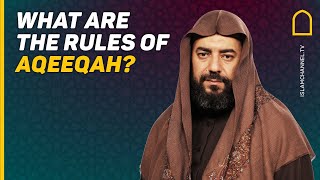 What are the rules of Aqeeqah [upl. by Nahsar69]