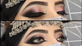 Sharp Eye Makeup  Classic Eye Makeup  Bridal Makeup Dewy Makeup Glossy Makeup Spice and Glamour [upl. by Narib535]