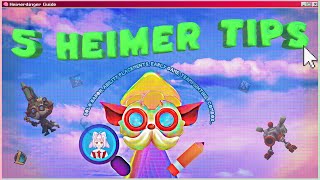 Heimerdinger Guide  5 Heimer Tips Solo Baron Turret Placements Early Game Teamfighting Combos [upl. by Eidnil]