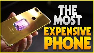 10 Most Expensive Phones In The World 202223  pink diamond iPhone 6 in a Falcon supernova [upl. by Rhett88]