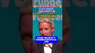 💥ESKALATION💥 Alice WEIDEL legt gegen BÄRBOCK und HABECK nach⚡ afd ampel spd weidel bärbock cdu [upl. by Torhert839]