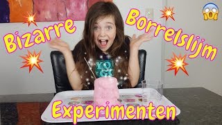 DIY  BIZARRE BORRELENDE SLIJM EXPERIMENTEN  ONTHULLING  Bibi Nederlands [upl. by Nations]