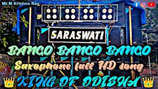 Bango bango bango 🎵 Full HD live recording saxophone song  Saraswati musical  M Krishna Rao [upl. by Hoxie]