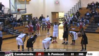 2014 Bootheel Conference Finals  Caruthersville vs South Pemiscot 21514 [upl. by Ahsieken]