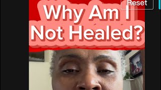 Why Am I Not Healed motivation bible andrewwommackbiblestudy healing [upl. by Ynohtnanhoj]