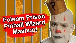 Puddles Pity Party  Folsom Prison Blues  Pinball Wizard Mash Up Official Music Video [upl. by Ronica]