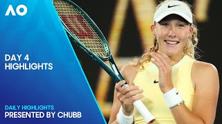 Day 4 Highlights  Presented by Chubb  Australian Open 2024 [upl. by Prady]