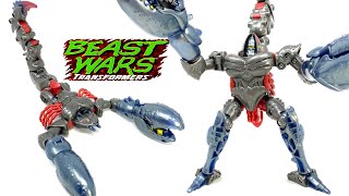 Transformers Beast Wars VINTAGE 2021 Reissue SCORPONOK Review [upl. by Zerep]